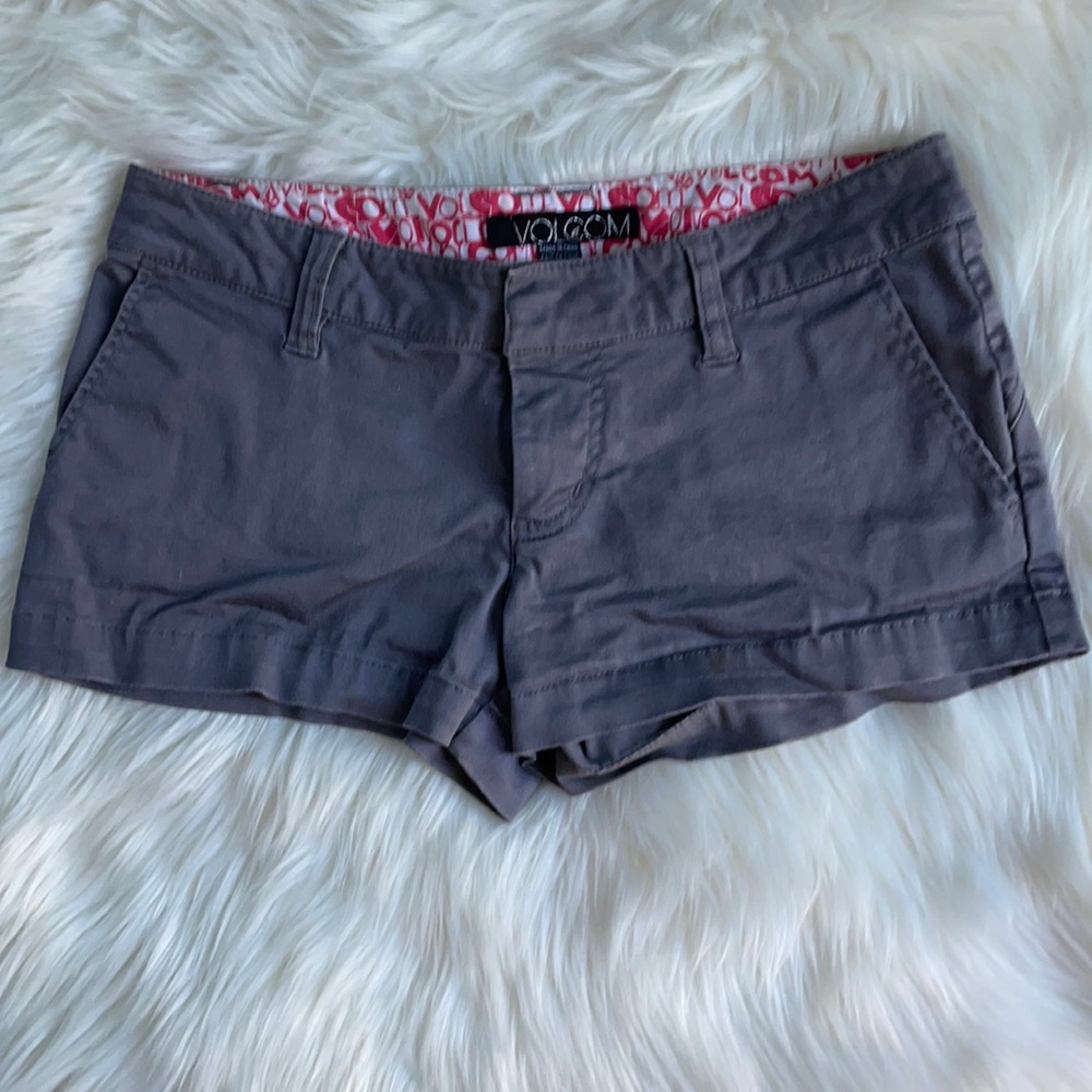 Volcom gray shorts